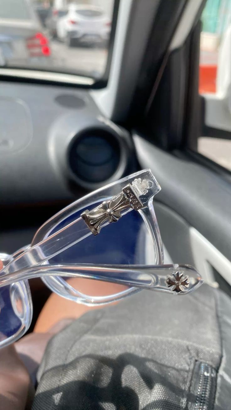 Lentes Transparentes Chrome Hearts