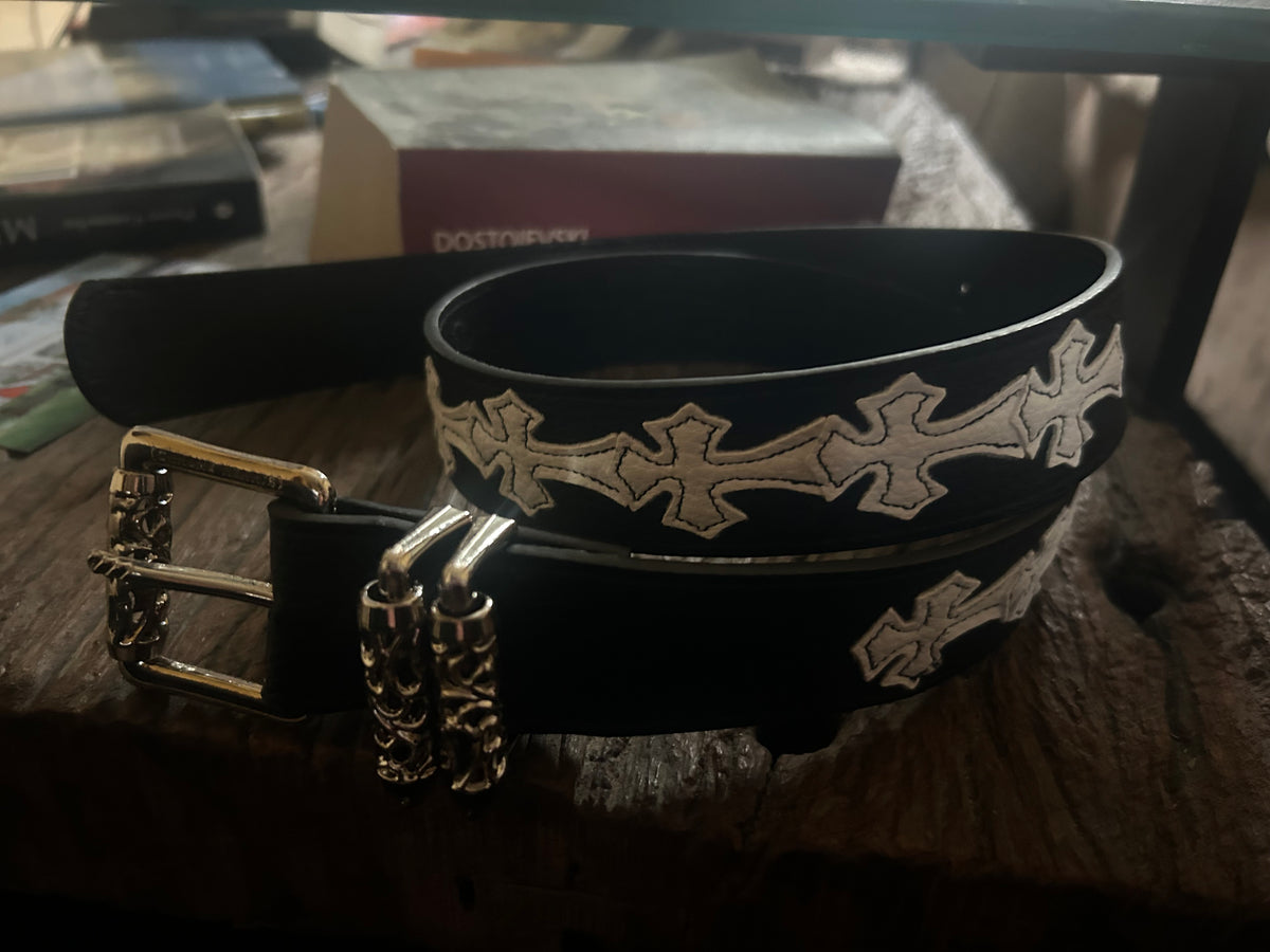 Cinturon Chrome Hearts B&W